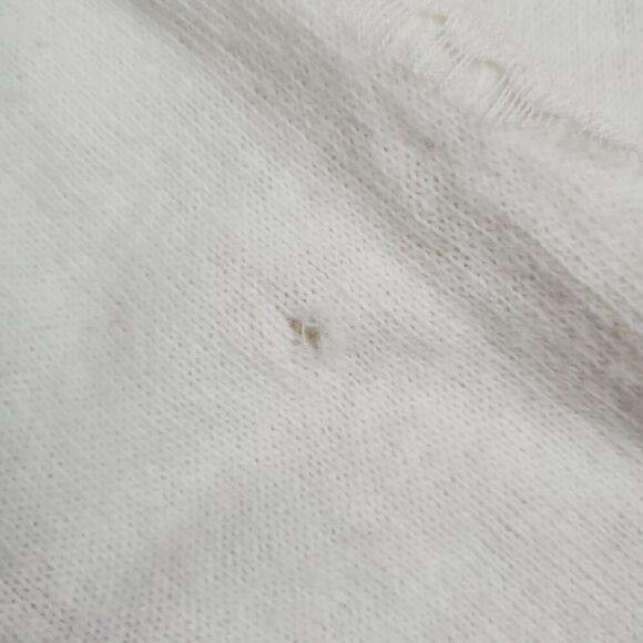 Zara Lace Sweater Ivory Size Small - Picture 7 of 9